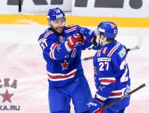 Фоторепортаж с матча КХЛ СКА — «Барыс» 9:0