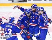 Фоторепортаж с матча КХЛ СКА — «Барыс» 9:0