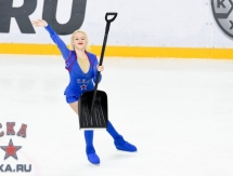 Фоторепортаж с матча КХЛ СКА — «Барыс» 9:0