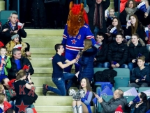 Фоторепортаж с матча КХЛ СКА — «Барыс» 9:0