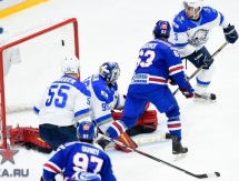 Фоторепортаж с матча КХЛ СКА — «Барыс» 9:0