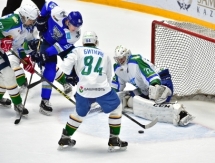 Фоторепортаж с матча МХЛ «Снежные Барсы» — «Толпар» 2:3