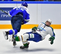 Фоторепортаж с матча МХЛ «Снежные Барсы» — «Толпар» 2:3