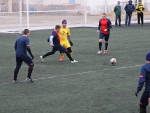 В Актау прошел футбольный матч между пограничниками России и Казахстана