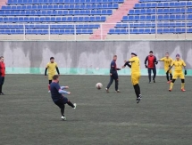 В Актау прошел футбольный матч между пограничниками России и Казахстана