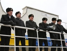 В Актау прошел футбольный матч между пограничниками России и Казахстана