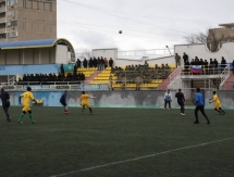 В Актау прошел футбольный матч между пограничниками России и Казахстана