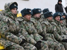 В Актау прошел футбольный матч между пограничниками России и Казахстана