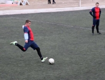 В Актау прошел футбольный матч между пограничниками России и Казахстана