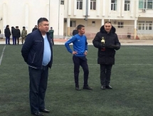 В Актау прошел футбольный матч между пограничниками России и Казахстана