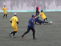 В Актау прошел футбольный матч между пограничниками России и Казахстана