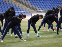 Фоторепортаж с тренировки «Астаны»