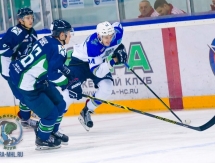 Фоторепортаж с матча МХЛ «Мамонты Югры» — «Снежные Барсы» 2:1