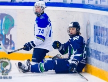 Фоторепортаж с матча МХЛ «Мамонты Югры» — «Снежные Барсы» 2:1