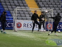 Фоторепортаж с предыгровой тренировки «Астаны»