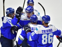 Фоторепортаж с матча КХЛ «Барыс» — «Куньлунь Ред Стар» 4:1