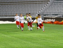 Фоторепортаж с матча Юношеской лиги УЕФА «Кайрат» — «Зальцбург» 0:1