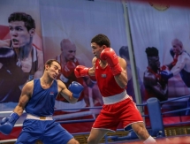 Фоторепортаж с финальных боев чемпионата Казахстана