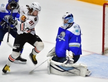 Фоторепортаж с матча КХЛ «Барыс» — «Амур» 2:1 ОТ