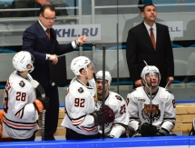 Фоторепортаж с матча КХЛ «Барыс» — «Амур» 2:1 ОТ