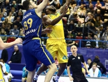 Фоторепортаж с матча ВТБ «Парма» — «Астана» 65:82