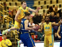 Фоторепортаж с матча ВТБ «Парма» — «Астана» 65:82