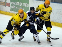Фоторепортаж с матча ВХЛ «Саров» — «Сарыарка» 1:0 