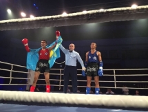 Рымбек и Заякин завоевали «золото» Кубка мира по тайскому боксу