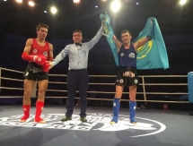 Рымбек и Заякин завоевали «золото» Кубка мира по тайскому боксу