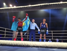 Рымбек и Заякин завоевали «золото» Кубка мира по тайскому боксу