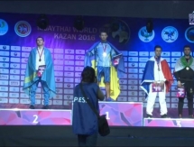 Рымбек и Заякин завоевали «золото» Кубка мира по тайскому боксу