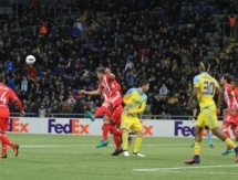 Статистика матча Лиги Европы «Астана» — «Олимпиакос» 1:1