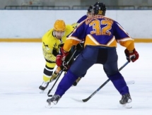 Фоторепортаж с матча ВХЛ «Дизель» — «Сарыарка» 2:1