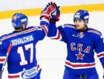 Победа над «Барысом» стала для СКА 15-й подряд