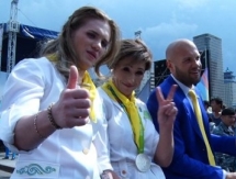 Казахстанских олимпийцев изобразили на почтовых марках