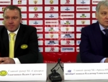 Видео послематчевой пресс-конференции игры ВХЛ «Сарыарка» — «Ариада-НХ» 3:0