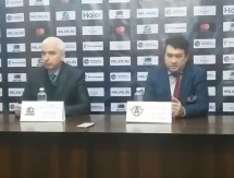 Видео послематчевой пресс-конференции игр МХЛ «Алтай» — «Авто» 1:7, 1:3
