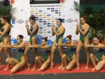 5 бронзовых медалей завоевали казахстанские синхронистки на чемпионате Азии в Токио