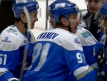 Видео шайб матча КХЛ «Барыс» — «Куньлунь Ред Стар» 4:1