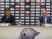 Видео послематчевой пресс-конференции игры КХЛ «Барыс» — «Адмирал» 1:4