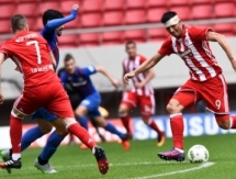 Cоперник «Астаны», «Олимпиакос», сыграл вничью с «Керкирой»