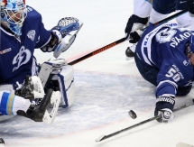 Фоторепортаж с матча КХЛ «Динамо» Москва — «Барыс» 3:0