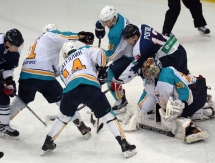 Фоторепортаж с матча ВХЛ «Саров» — «Торпедо» 3:6 