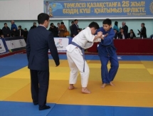 В Актау стартовал седьмой открытый республиканский турнир по дзюдо