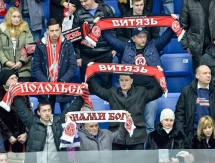 Фоторепортаж с матча КХЛ «Витязь» — «Барыс» 4:2