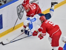 Фоторепортаж с матча КХЛ «Витязь» — «Барыс» 4:2