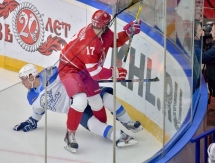 Фоторепортаж с матча КХЛ «Витязь» — «Барыс» 4:2