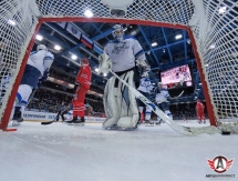 Фоторепортаж с матча КХЛ «Автомобилист» — «Барыс» 3:4