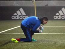 Фоторепортаж с разминки «Астаны» перед матчем Лиги Европы с «Янг Бойз»