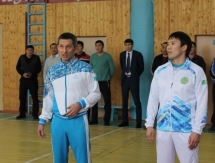 Олимпийские призеры встретились с юными талдыкорганцами